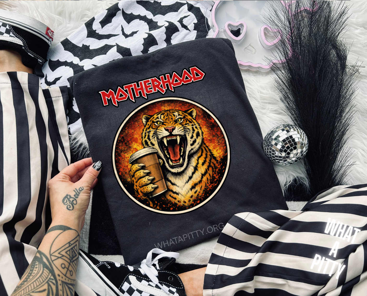 Motherhood 80's band tiger