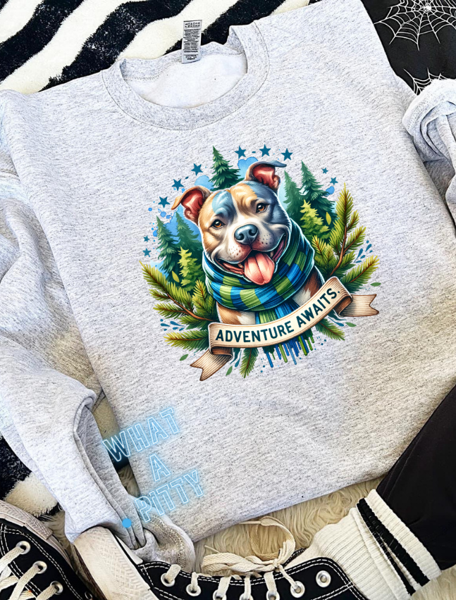 Adventure Awaits Pitty tee