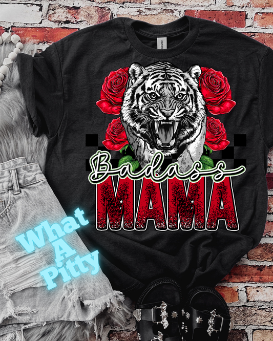 Badass MAMA tiger tee