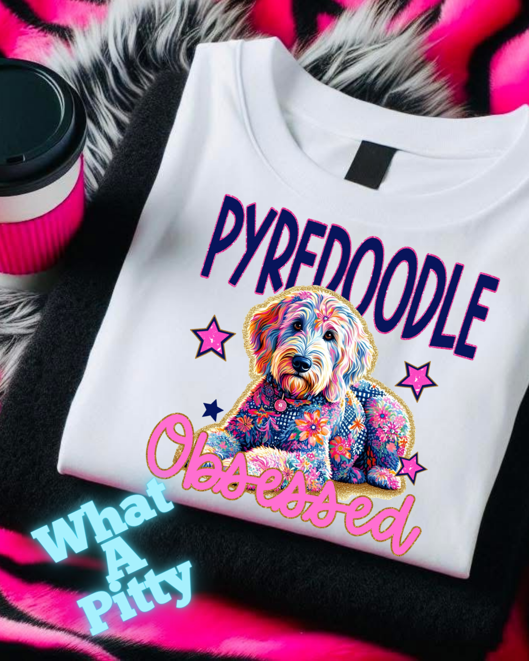 PYREDOODLE Obsessed tee