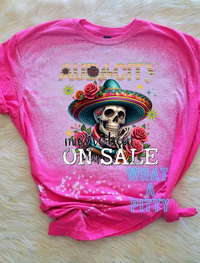 Audacity must be on sale tee