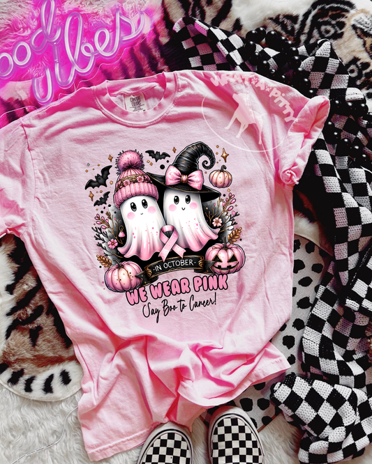 Say BOO to Cancer tee