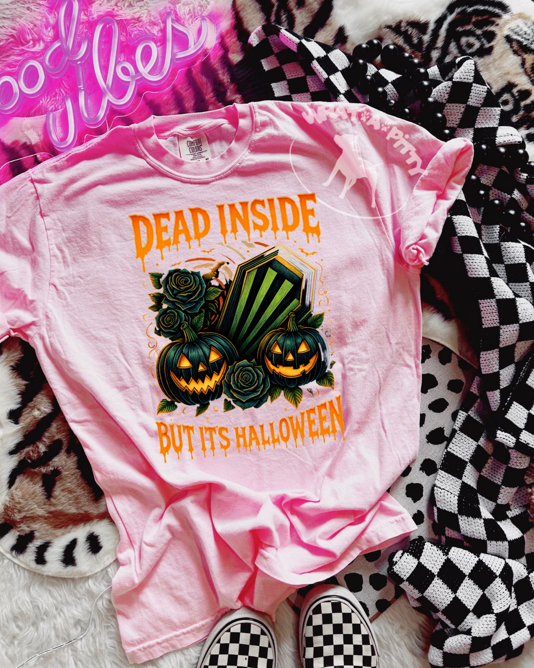 Dead Inside but it's Halloween tee