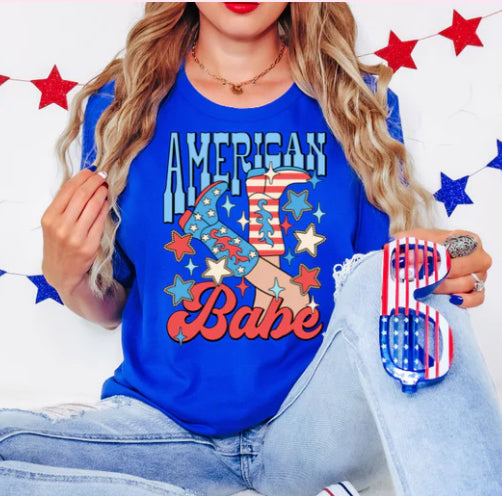 American Babe tee
