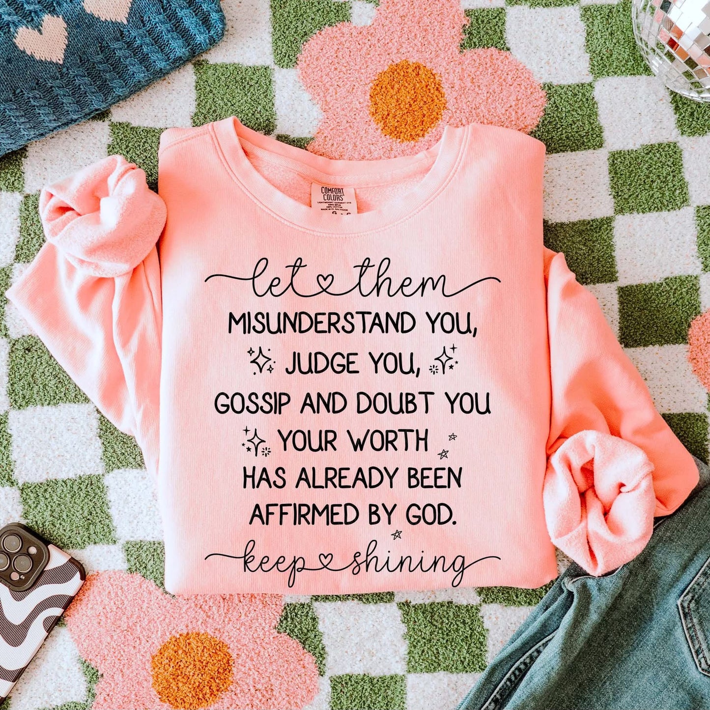 Let Them Worthy tee