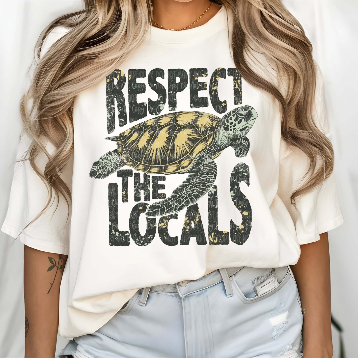 Respect the Locals tee