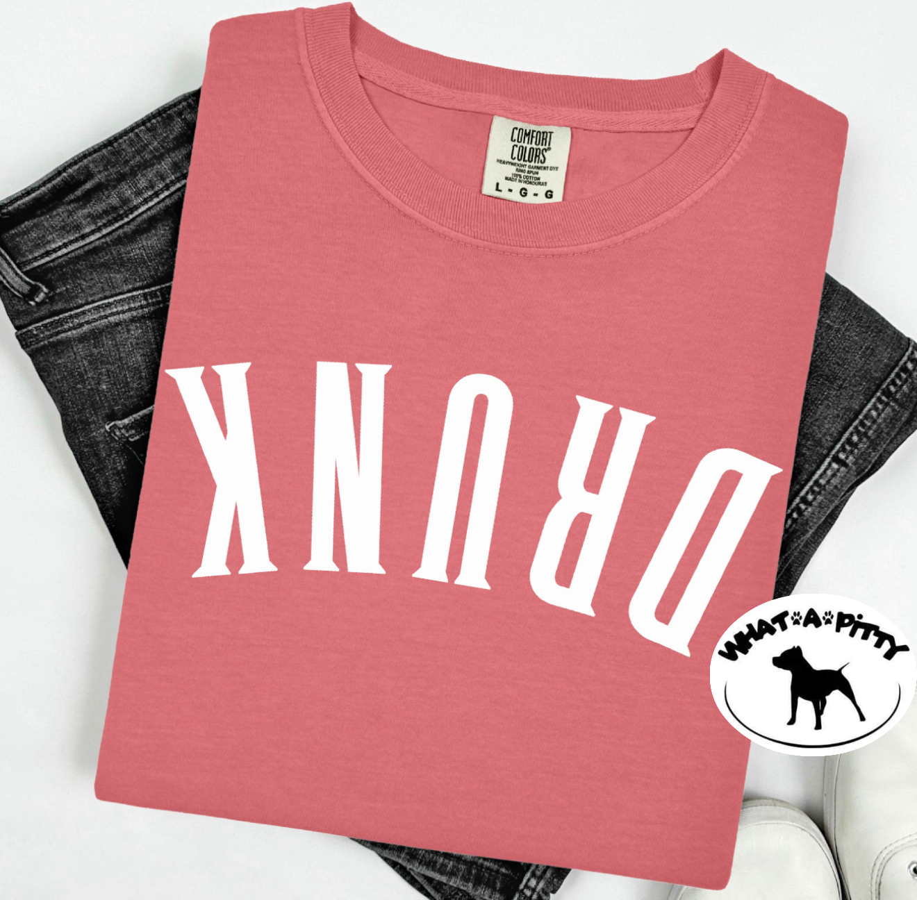 DRUNK tee
