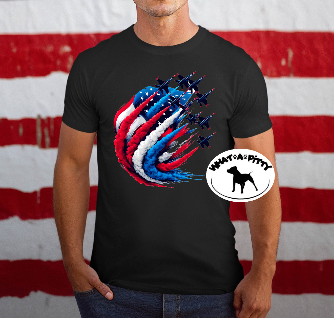 American Jet Stream tee