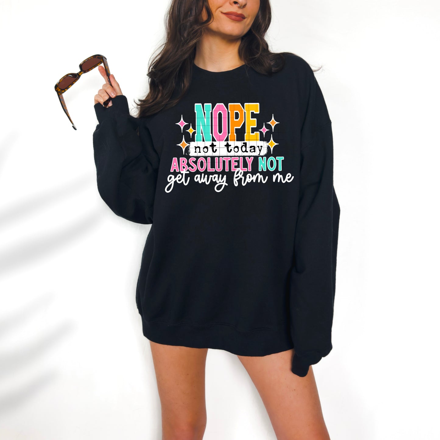 Nope not today tee (for dark colors)