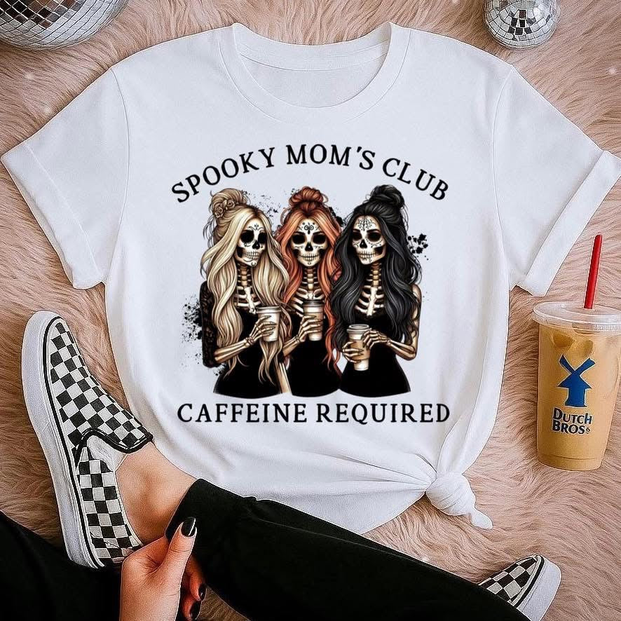 Spooky Moms Club tee