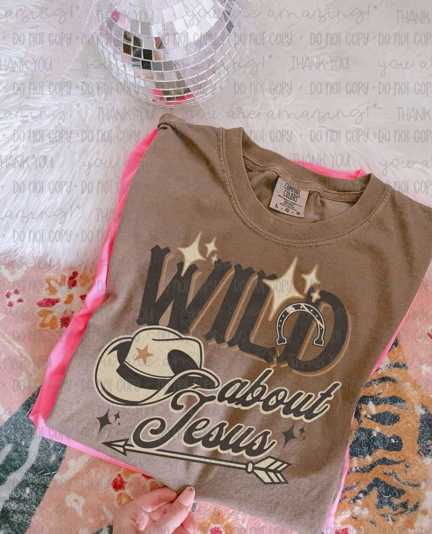 Wild About Jesus tee