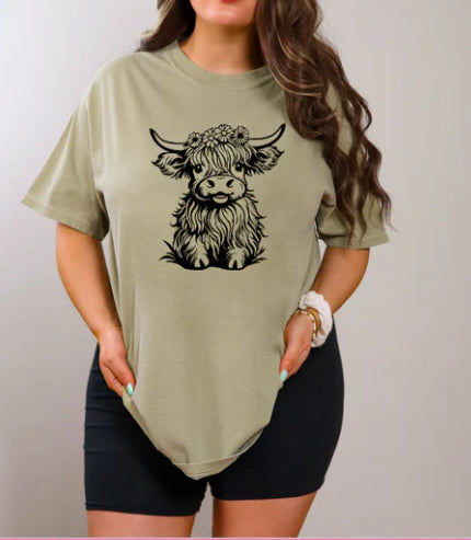 Shaggy Cow tee