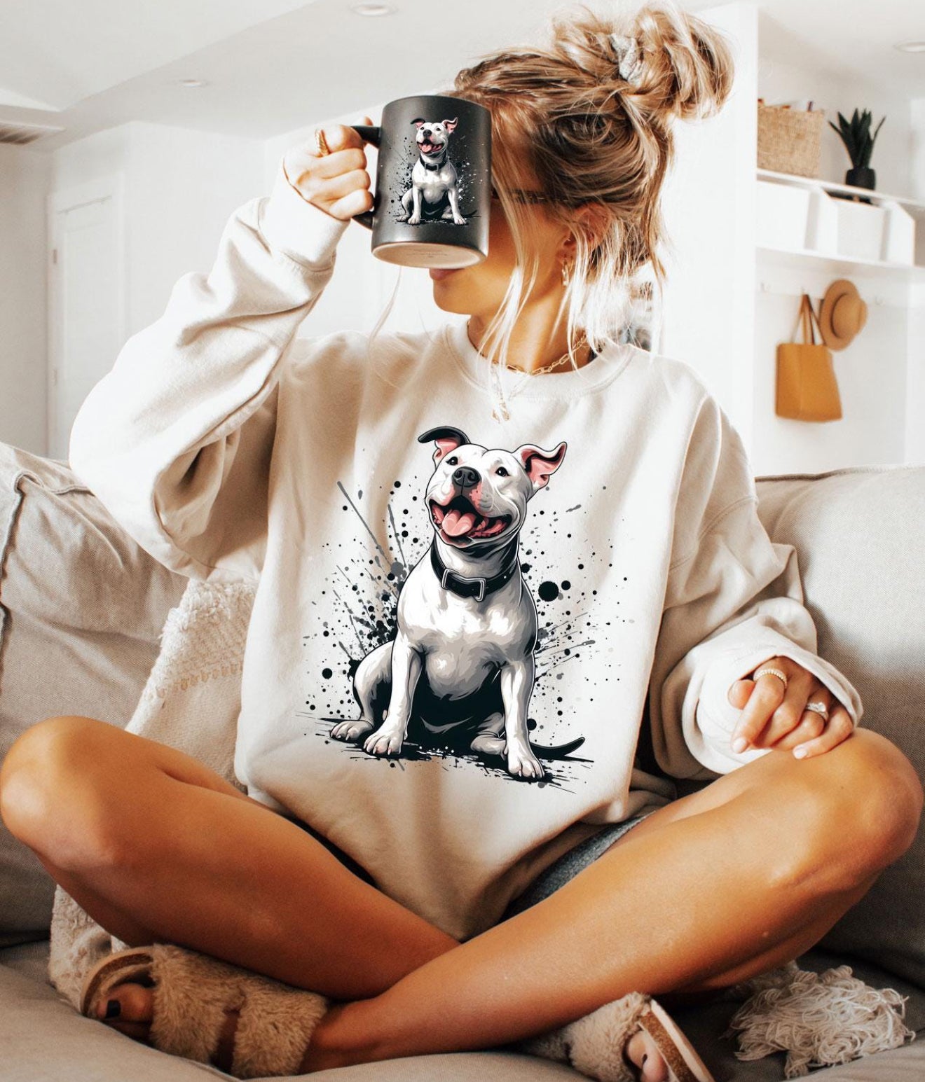 Happy Pit Bull tee