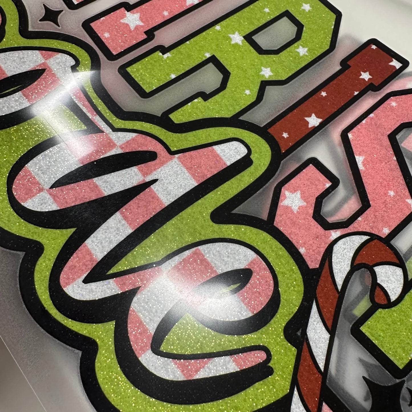 Christmas Mode On (Glitter) tee