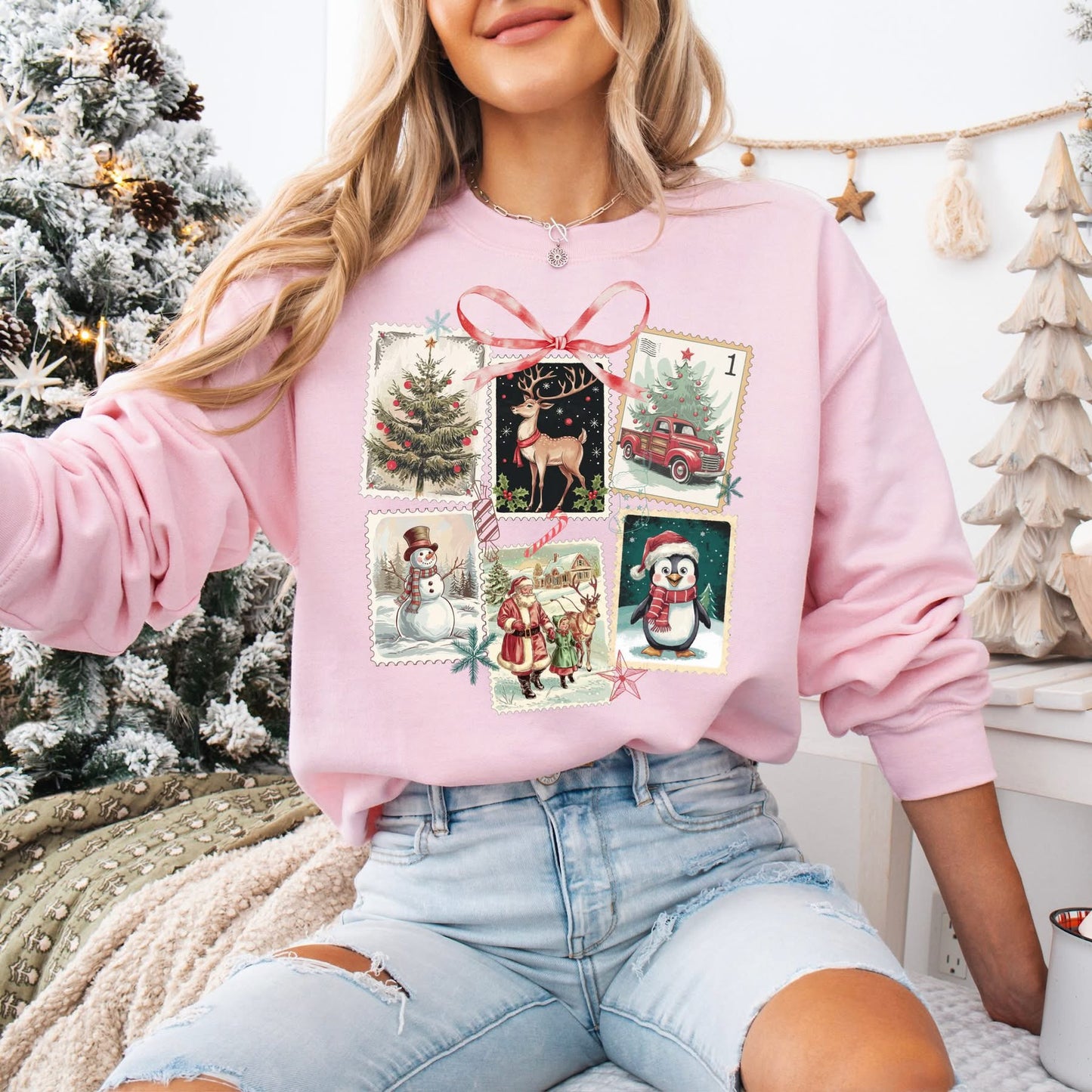 Christmas Stamps tee