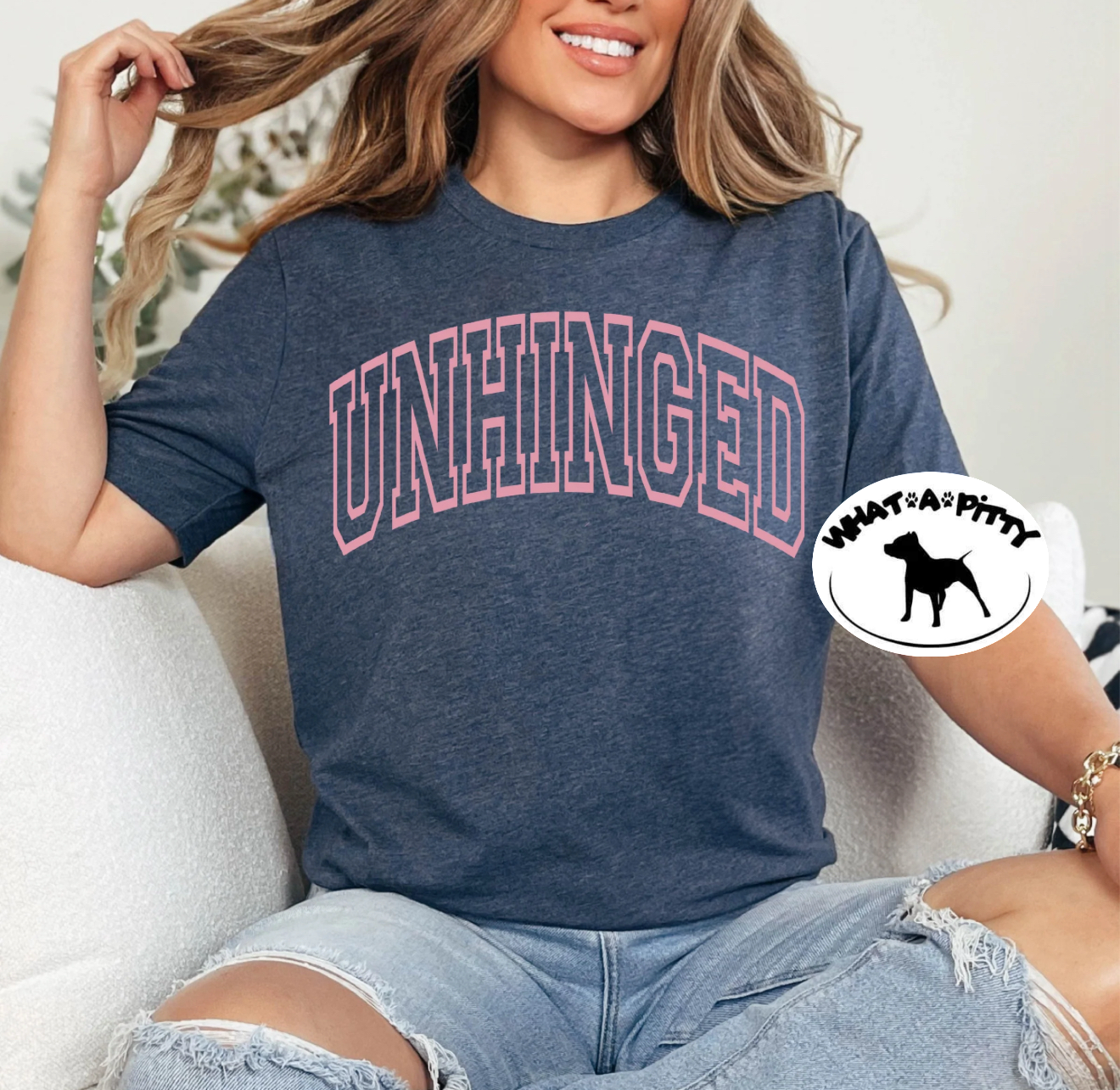 Unhinged tee