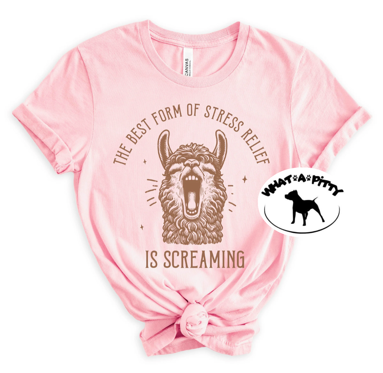 Screaming Llama tee