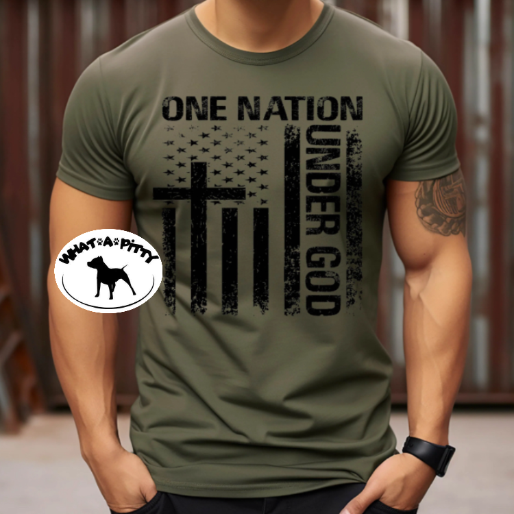 One Nation Under God tee