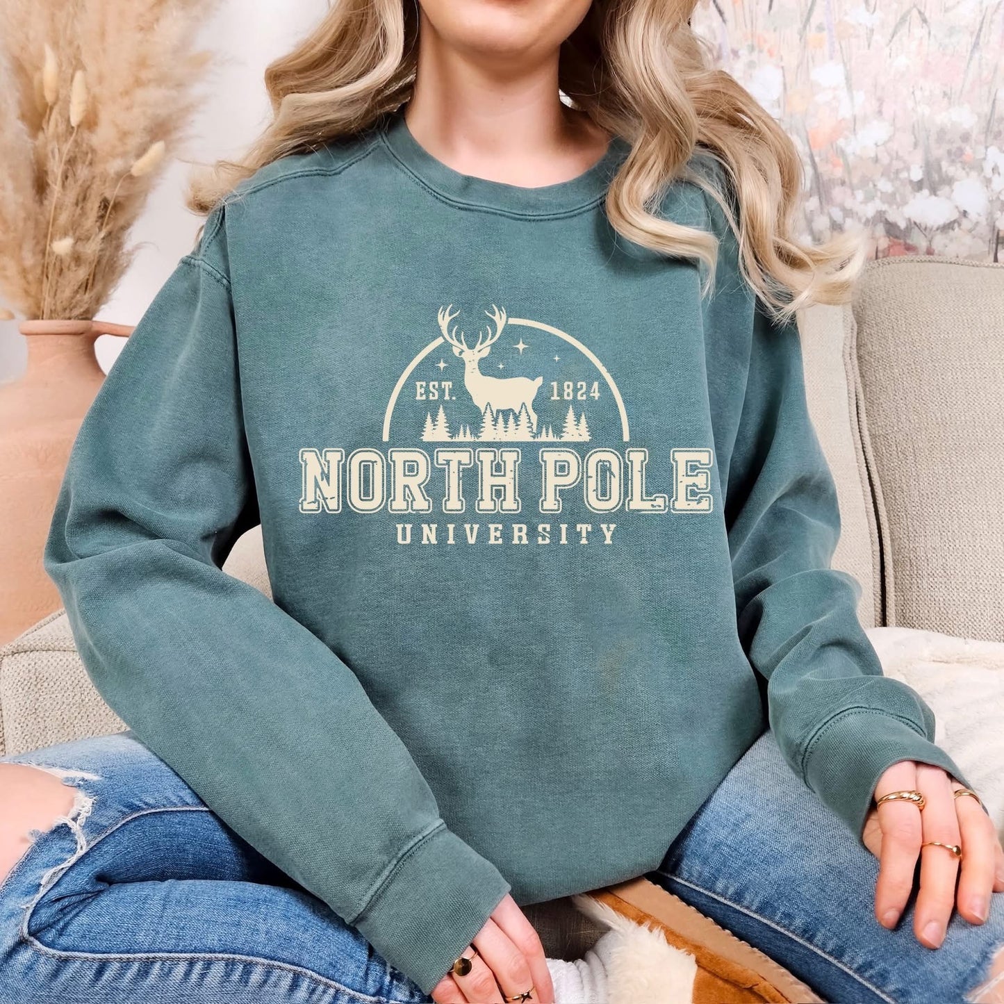 North Pole University tee