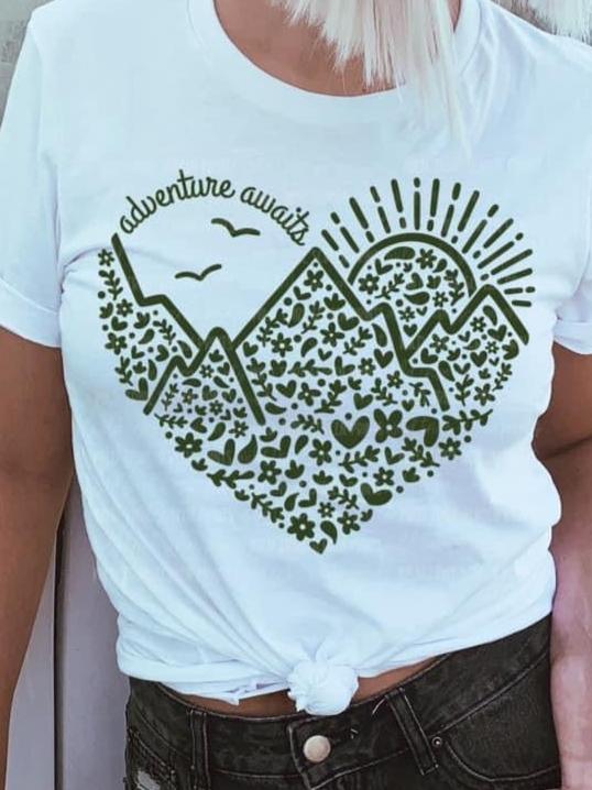 Adventure awaits tee
