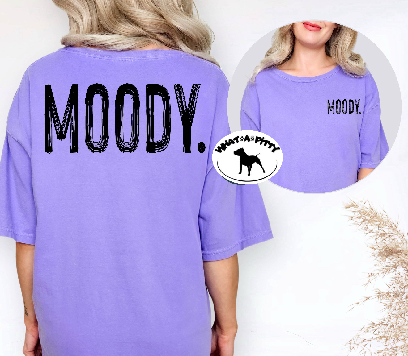MOODY. tee