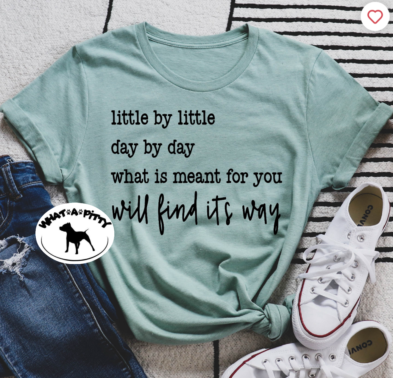 Little by little tee
