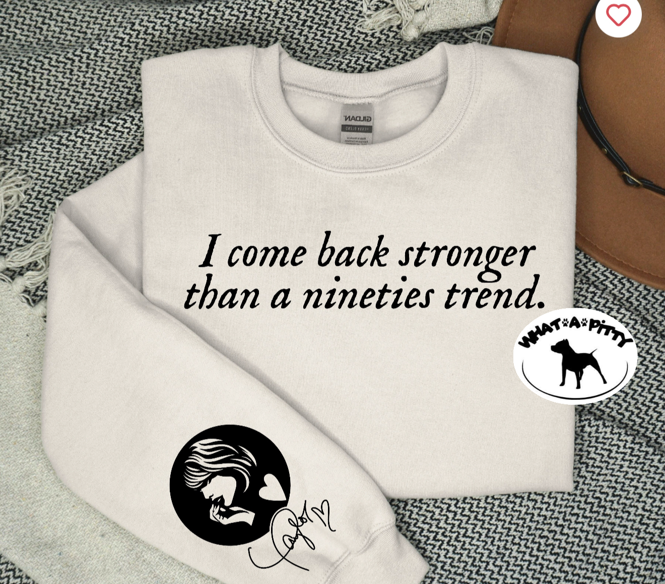 Stronger than a nineties trend tee