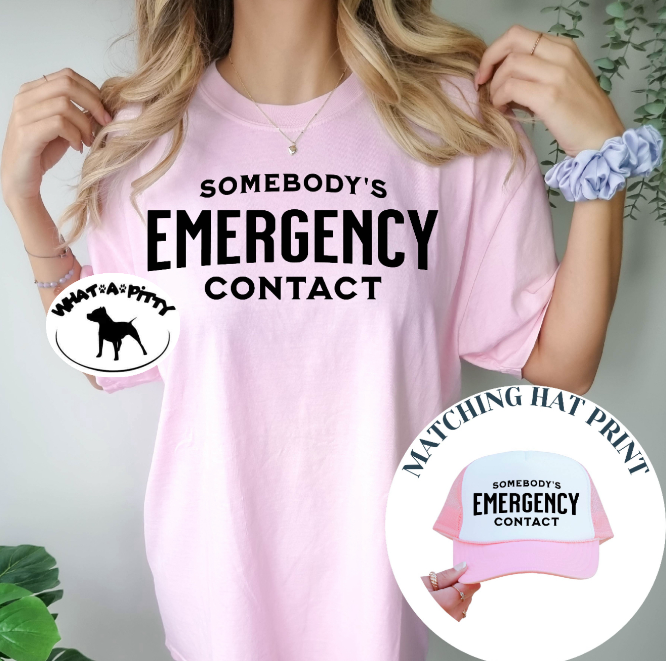 Somebody's Emergency Contact tee