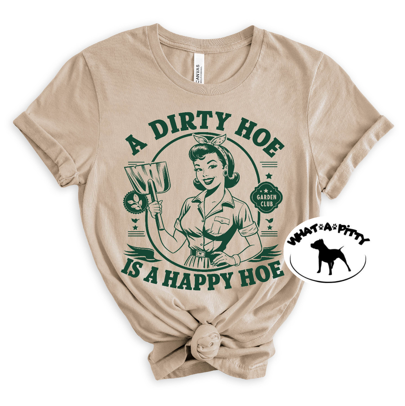 A Dirty Hoe is a Happy Hoe tee