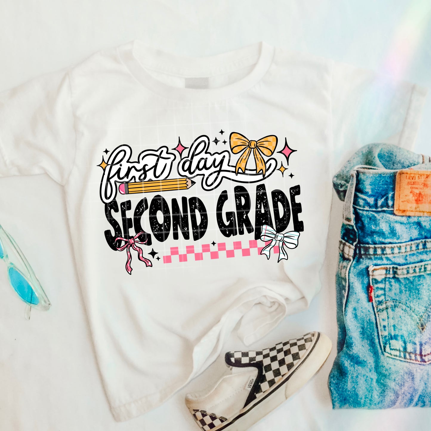 First Day of SECOND GRADE tee -YOUTH