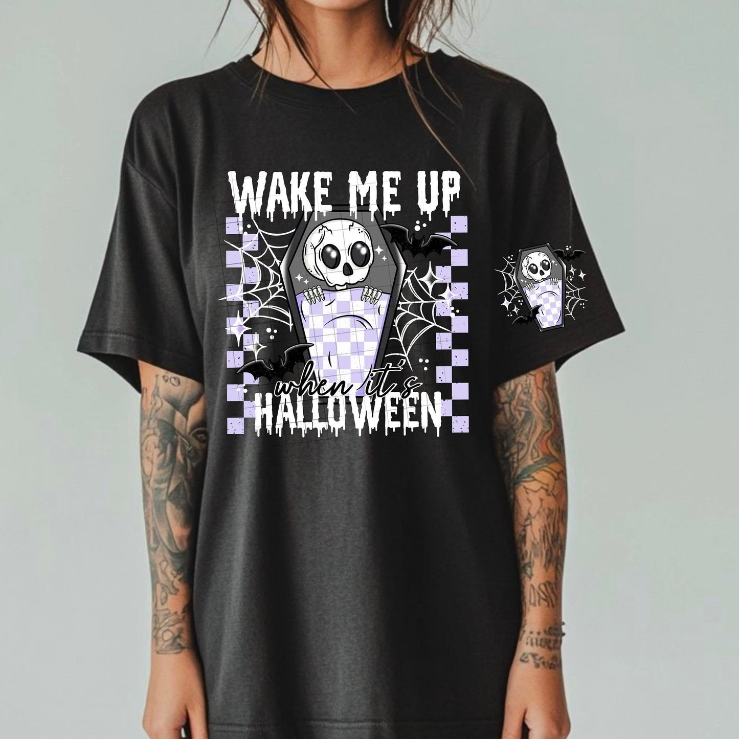 Wake Me up when it's Halloween tee