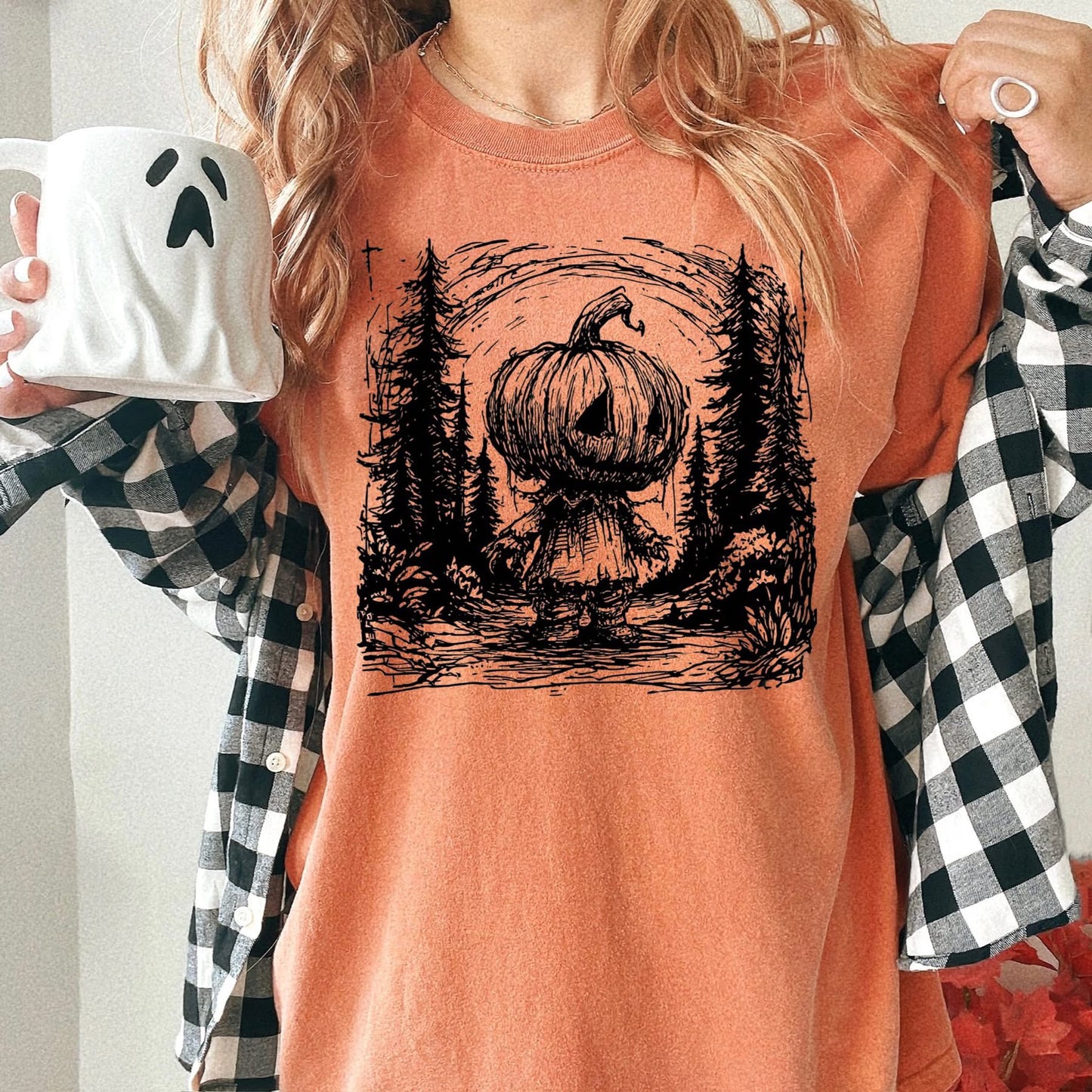 Pumpkin Head tee