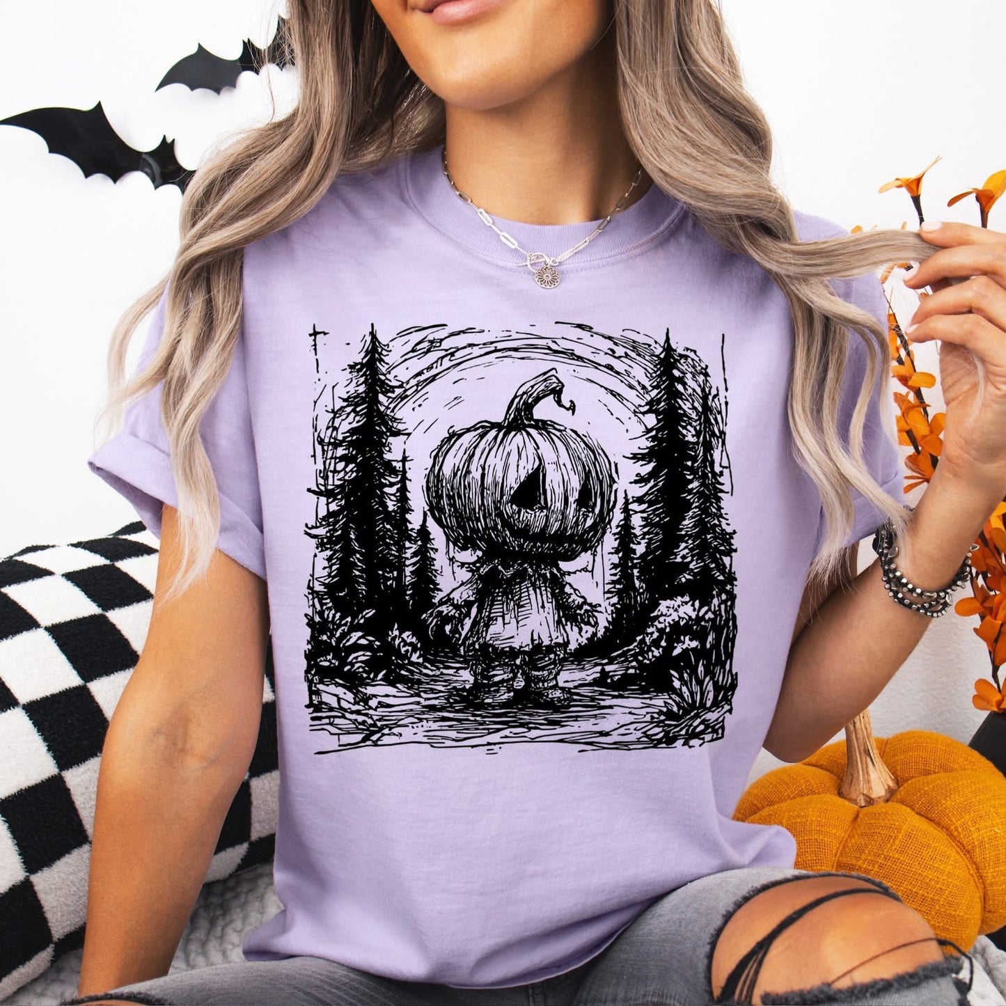 Pumpkin Head tee