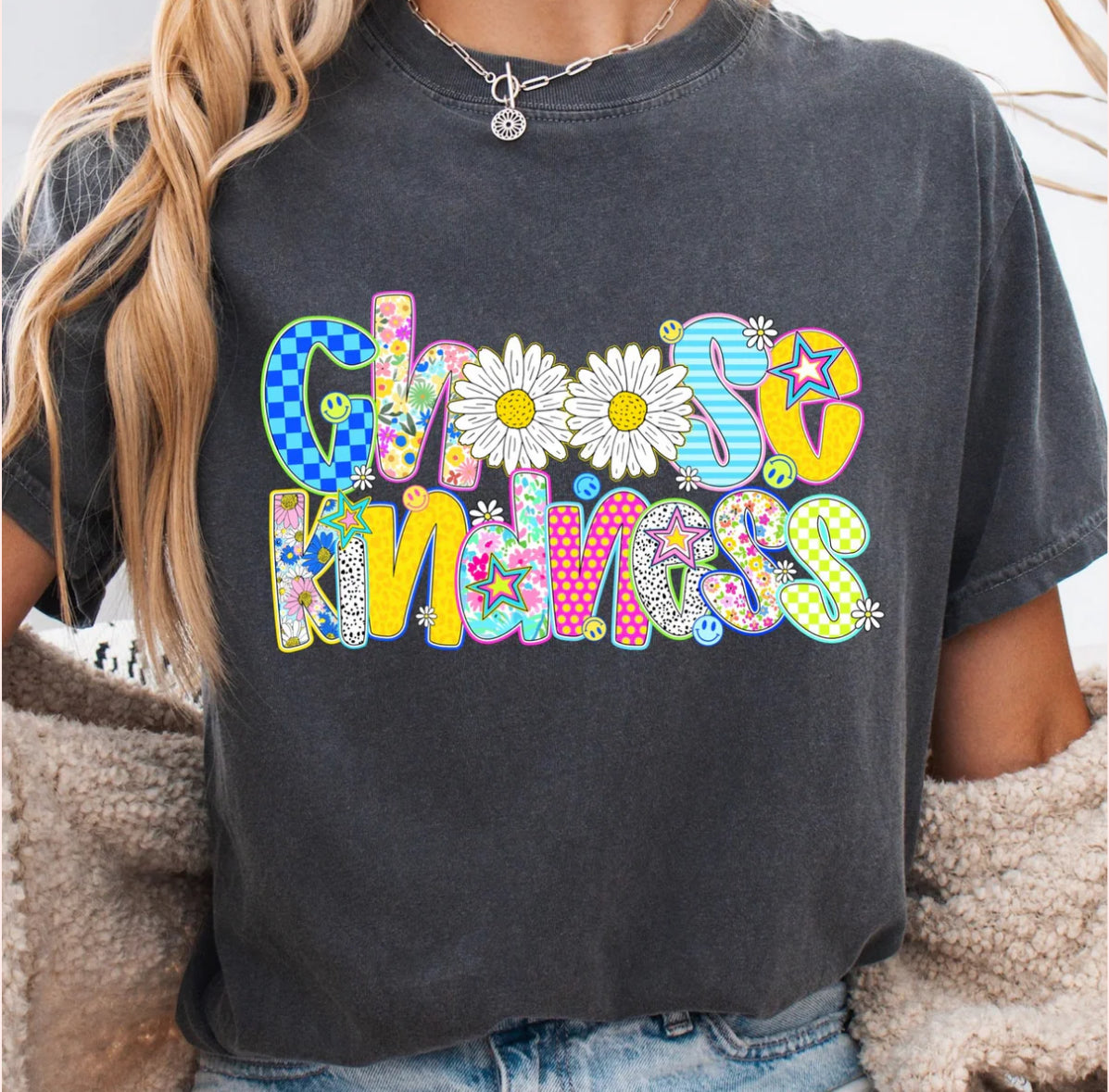 Choose Kindness floral tee
