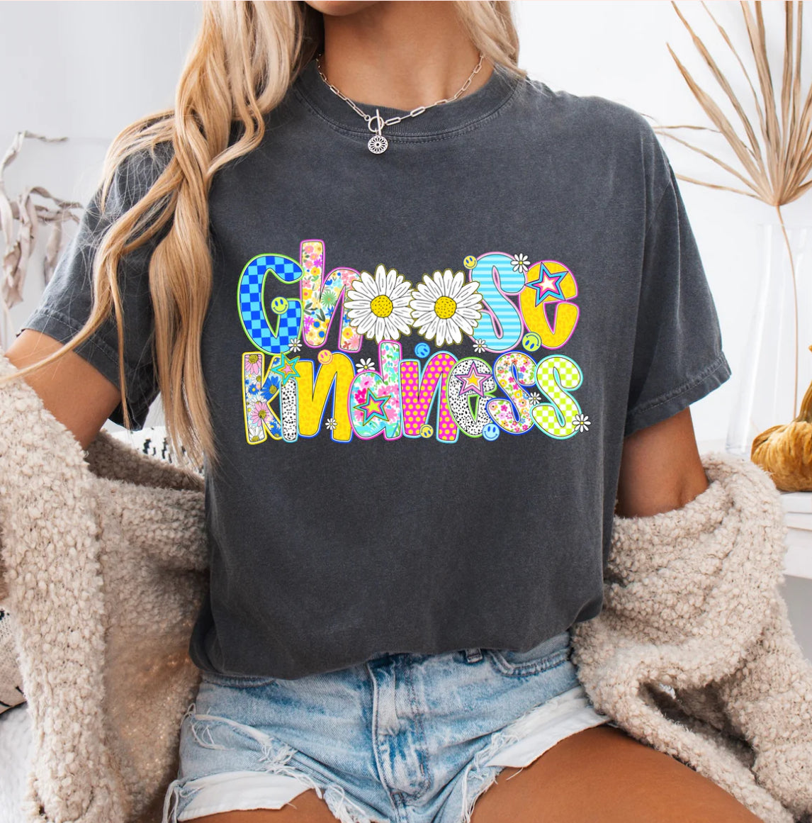 Choose Kindness floral tee