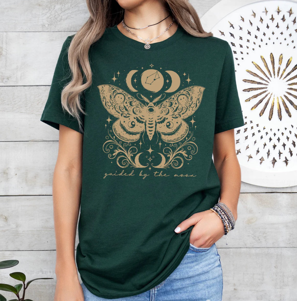 Guided by the Moon tee