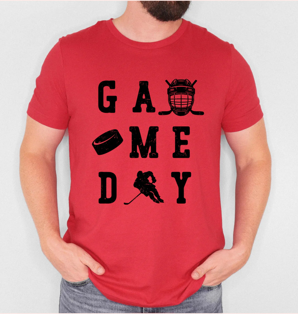 HOCKEY GAME DAY tee