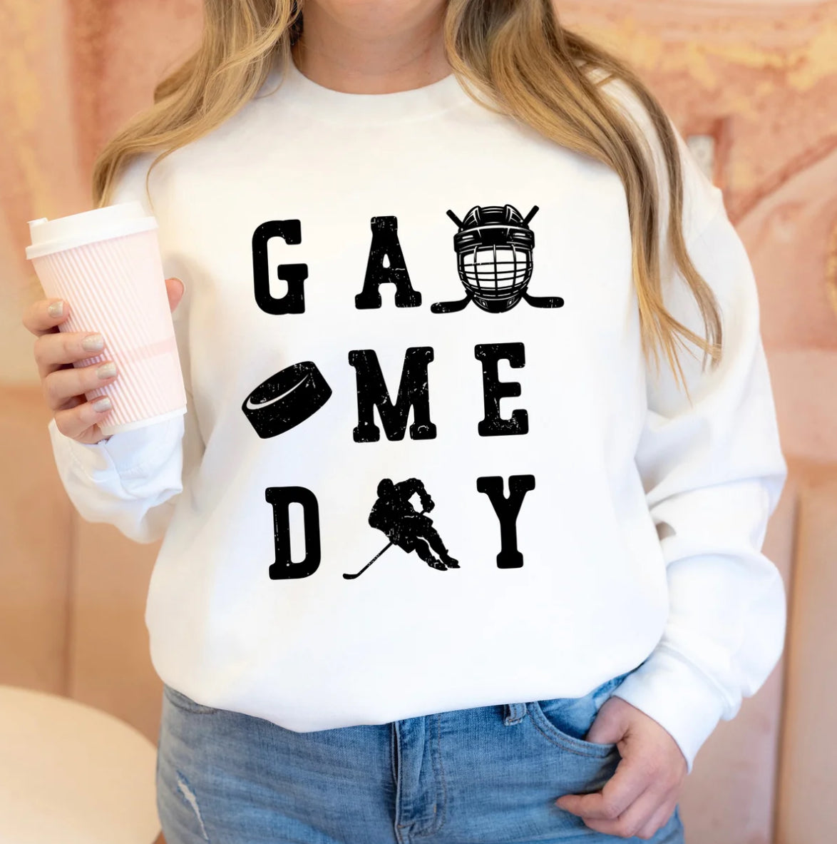 HOCKEY GAME DAY tee