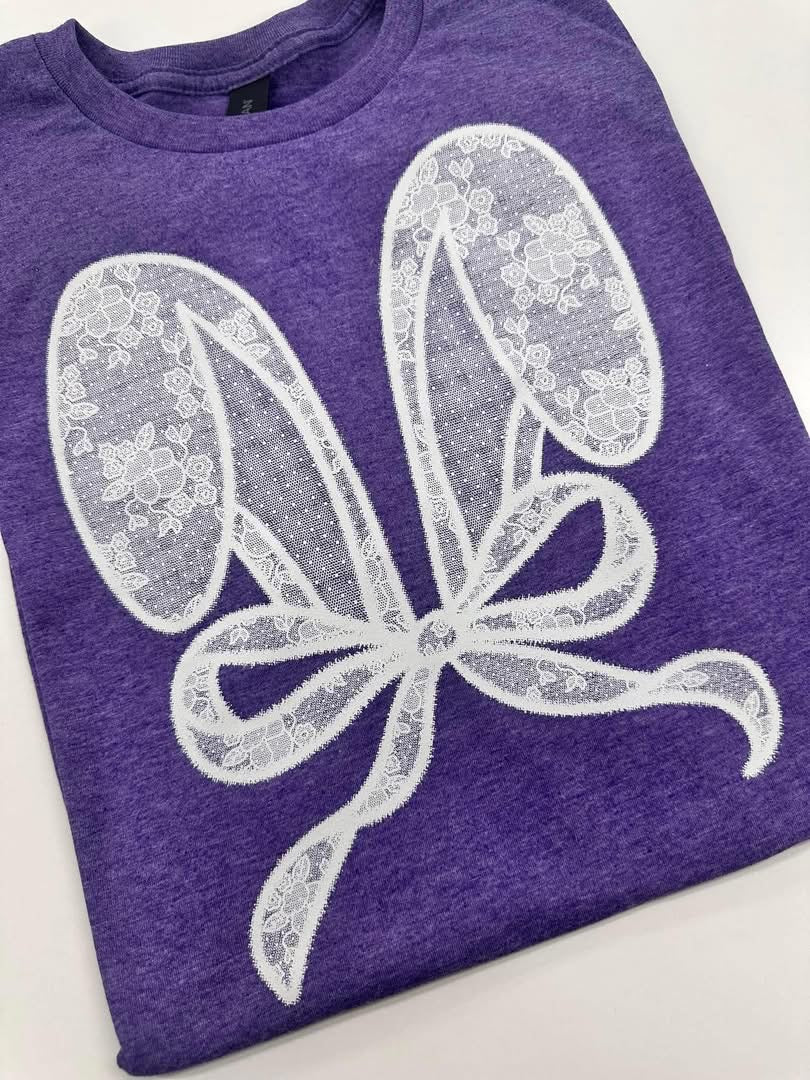 Lace Bunny ears tee