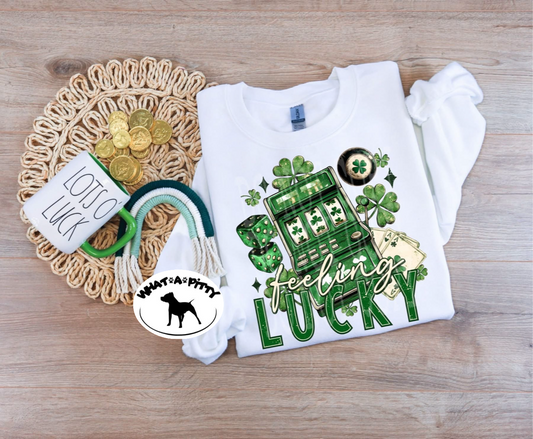Feeling Lucky Shamrock tee