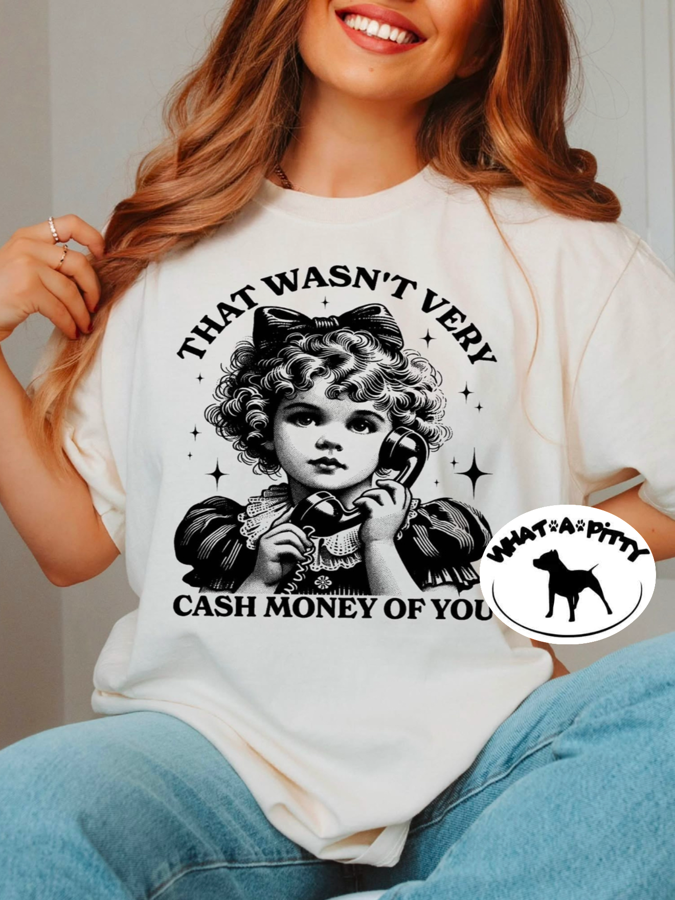 That wasn't very cash money of you tee