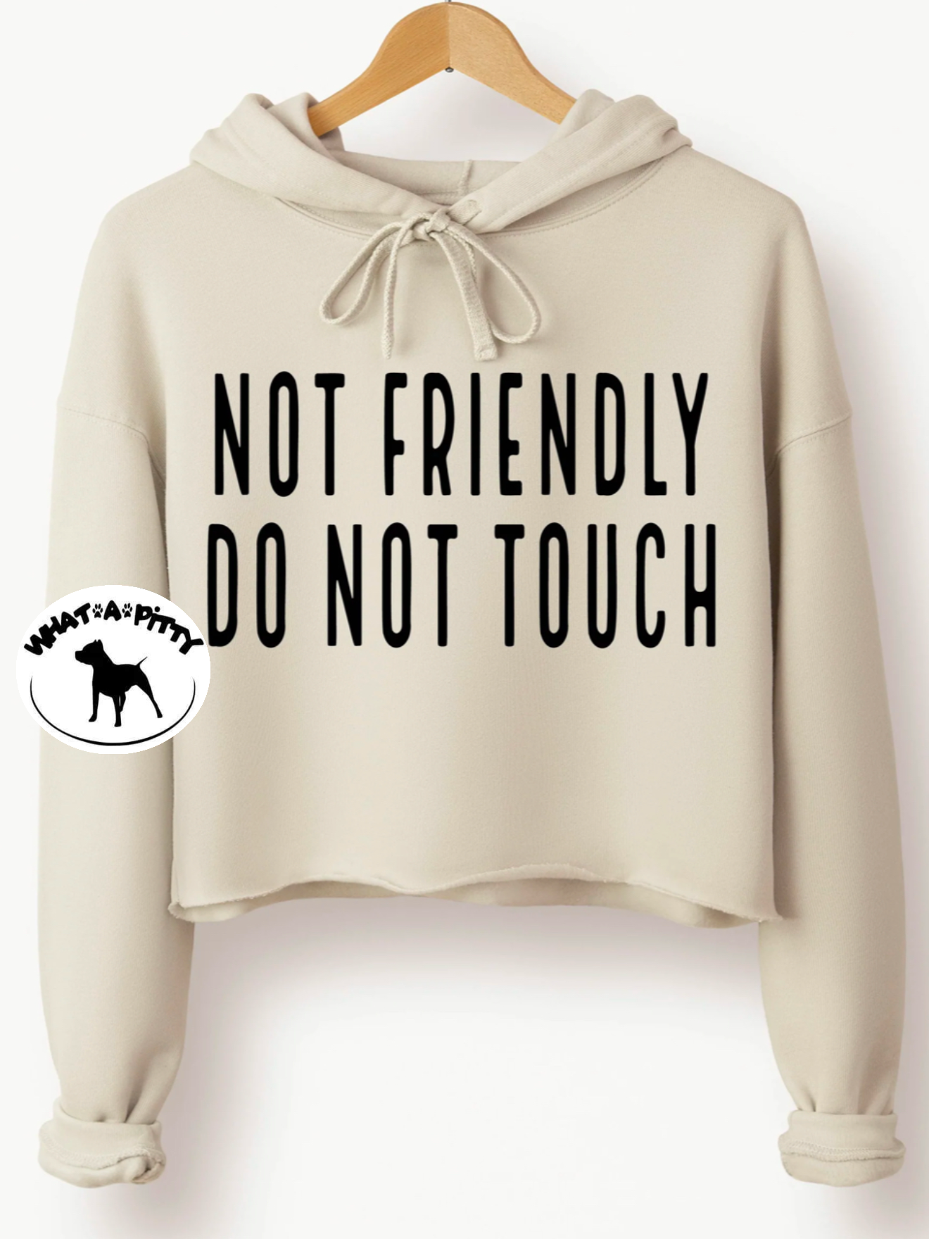 Not Friendly Do Not Touch tee