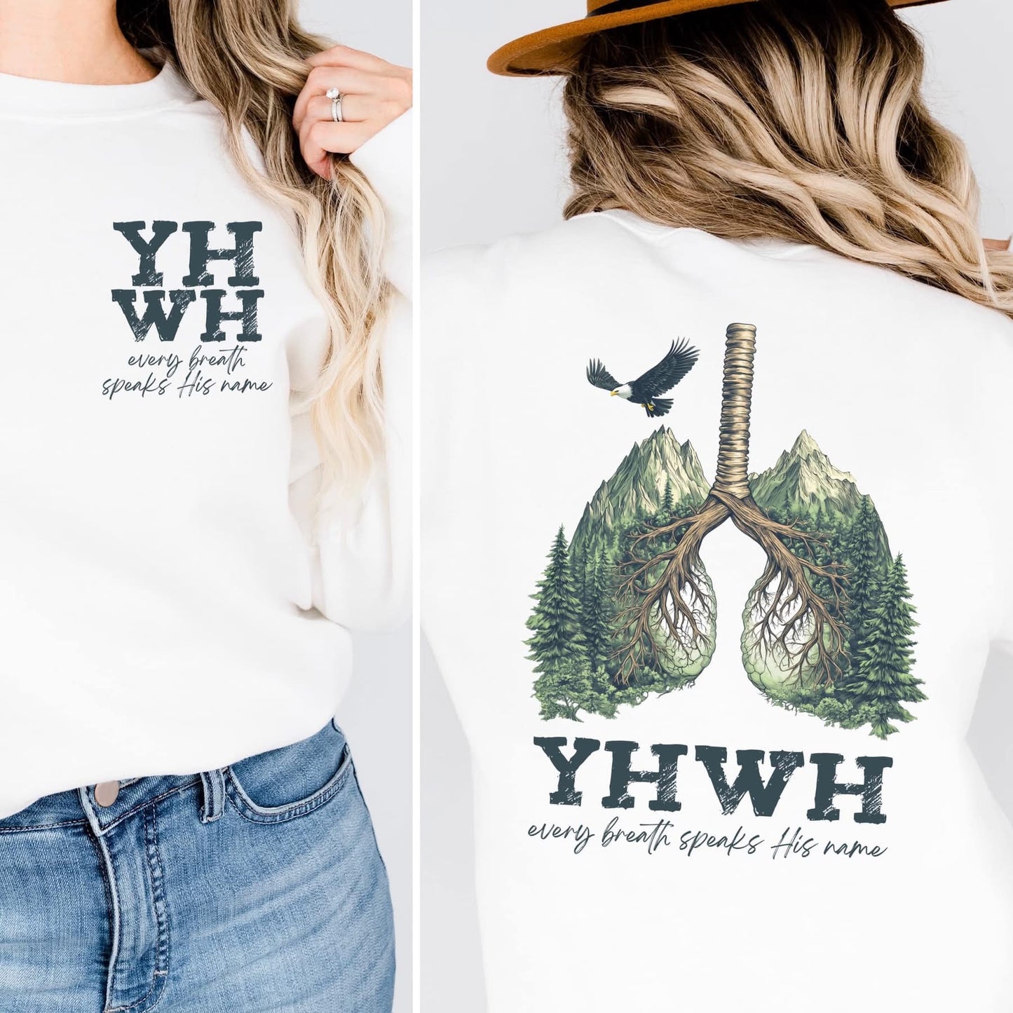 Every breath speaks his name tee