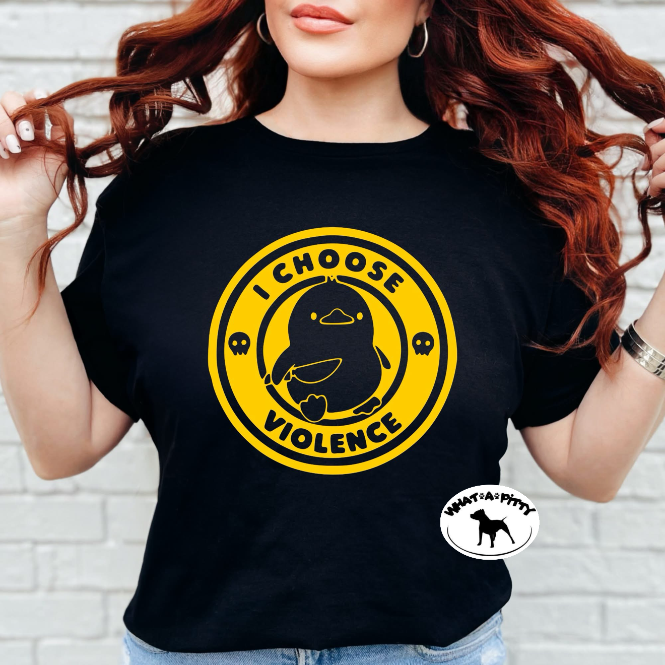 I choose violence tee
