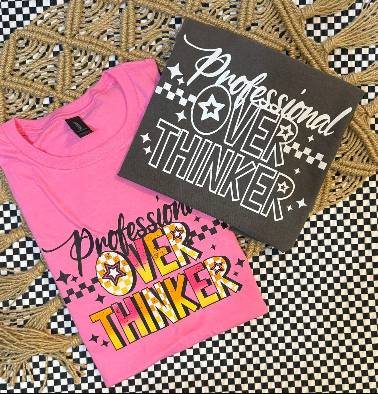 Professional Overthinker tee (color)