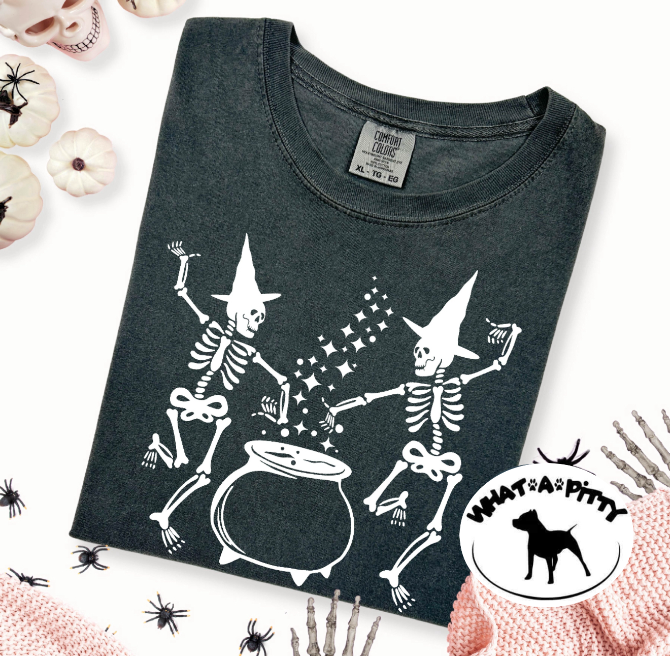 Dancing Skellie Witches tee