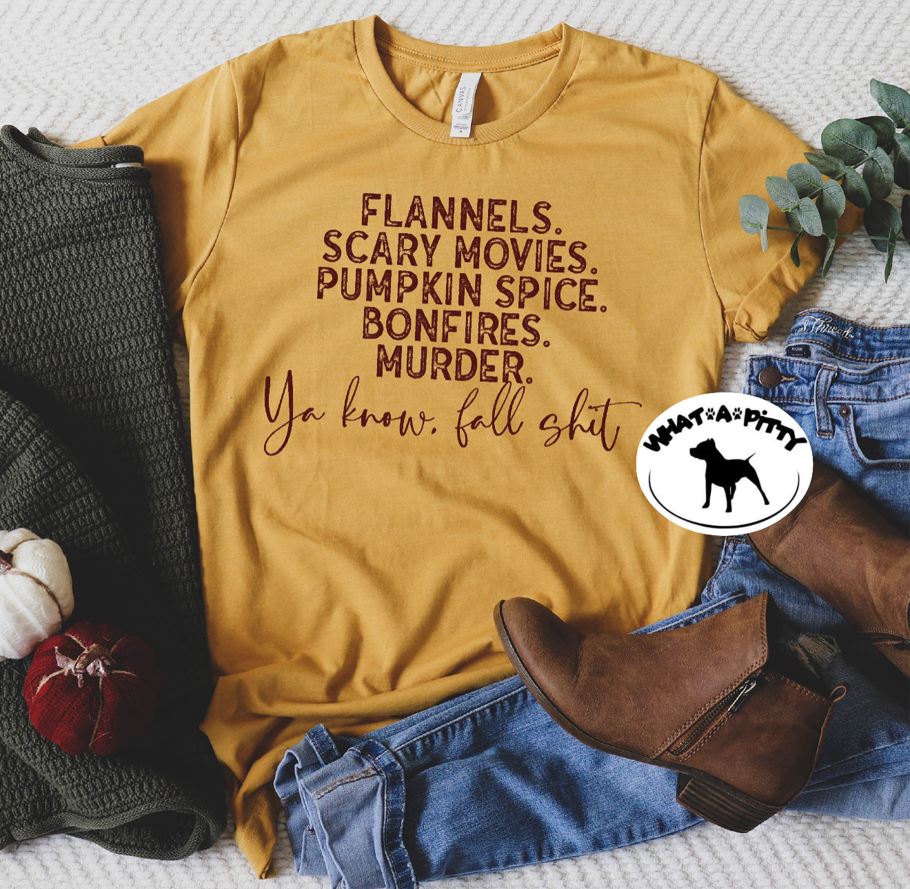 Ya Know Fall Shit tee