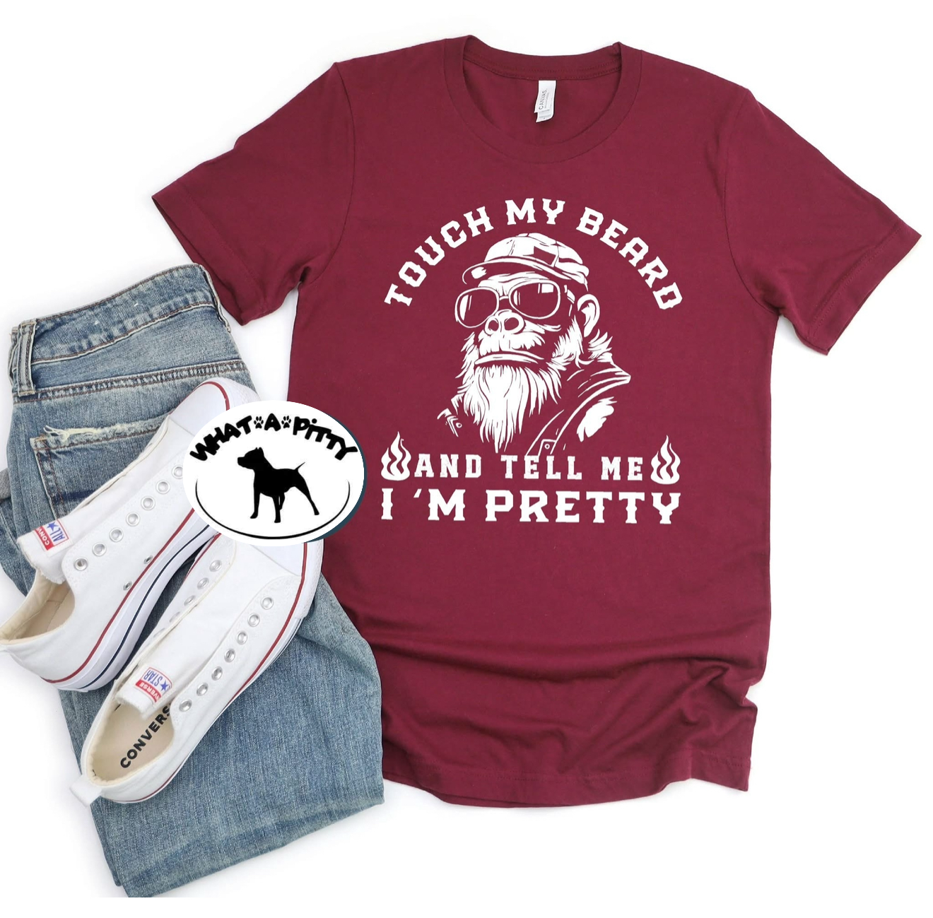 Touch my Beard tee