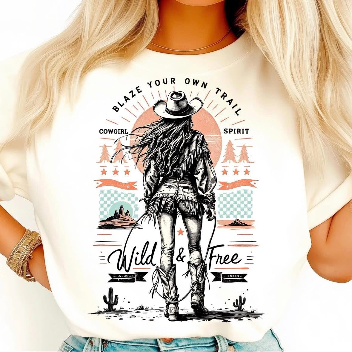 Blaze your own trail tee
