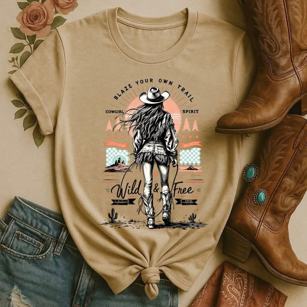 Blaze your own trail tee